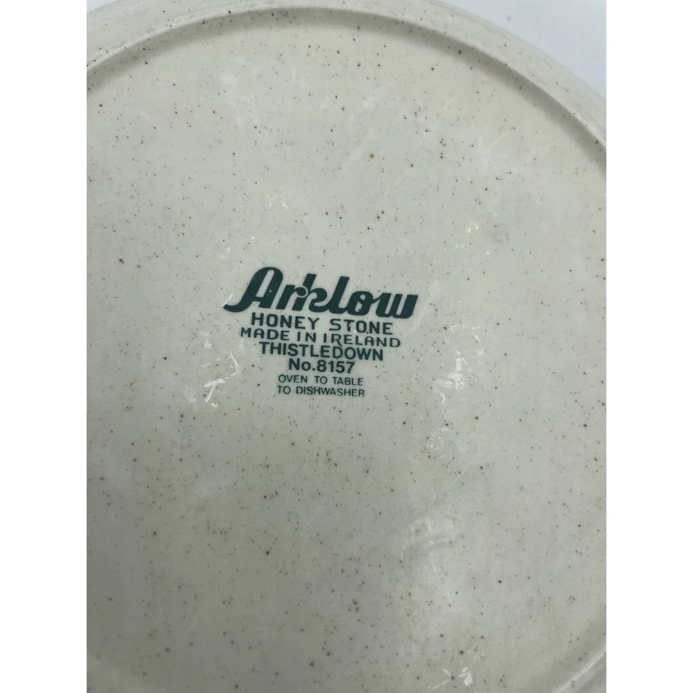 Vintage Set of 4‎ Arklow Thistledown 7.5 Dessert Salad Plates Ireland